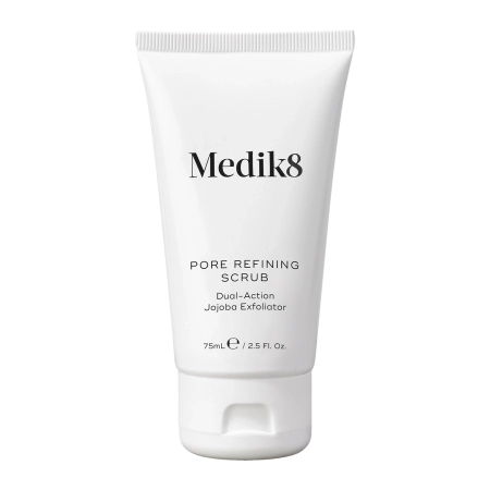 Medik8 - Pore Refining Scrub - Dual-Action Jojoba Exfoliator - Reinigendes Gesichtspeeling - 75ml