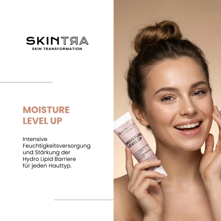 SkinTra - Moisture Level Up - Feuchtigkeitsspendende und nährende Maske für Gesicht und Augenpartie - 100 ml