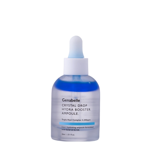 Genabelle - Crystral Drop Hydra Booster Ampulle - Feuchtigkeitsspendende Gesichtsampulle - 30ml