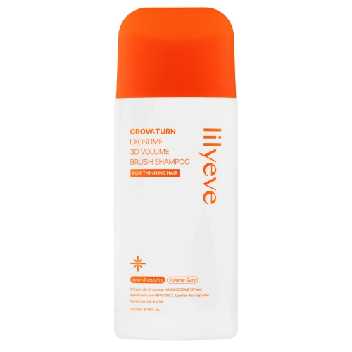 lilyeve - Grow Turn 3D Volume Shampoo - Stärkendes Shampoo für Haar und Kopfhaut - 200 ml