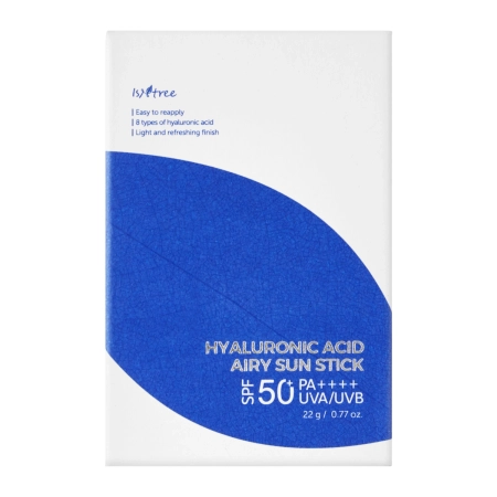 Isntree - Hyaluronic Acid Airy Sun Stick SPF 50+ PA ++++ - Sonnenschutzstift - 22g