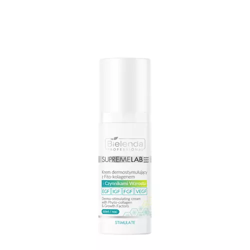 Bielenda Professional - Supremelab - Dermostimulierende Creme mit Phyto-Collagen und Wachstumsfaktoren - 50ml