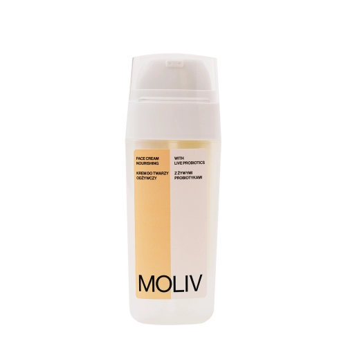 MOLIV - Nährende Gesichtscreme mit lebenden Probiotika - 30ml