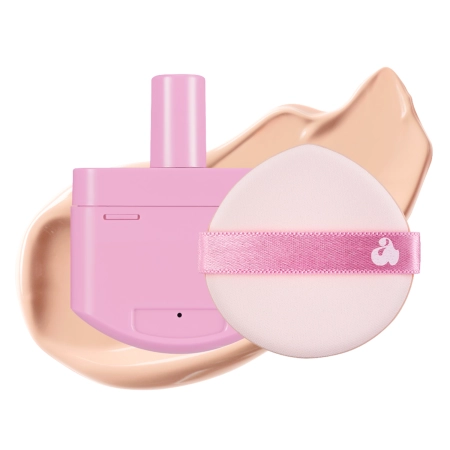 Unleashia - Don't Touch Glass Cushion - Nachfüllung + Schwamm - Foundation in einem Kissen - 21N Hyaline - 15g
