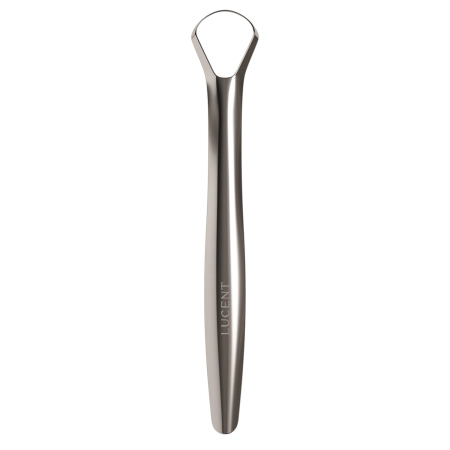 Lucent – Beam Tongue Scraper – Zungenreiniger – Silver – 1 Stück