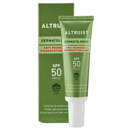  Altruist – Anti-Redness & Pigmentation SPF50 Light – SPF 50 Creme gegen Rötungen und Verfärbungen – 30ml 