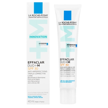La Roche-Posay - Effaclar Duo+ SPF30 - Creme gegen Unreinheiten mit UV-Schutz - 40ml