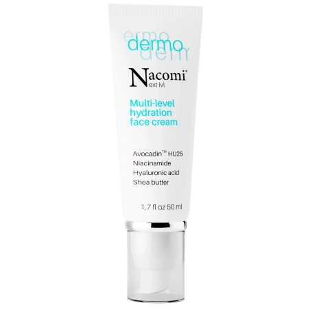 Nacomi - Dermo - Mehrschichtige Intensiv-feuchtigkeitsspendende Creme - 50ml