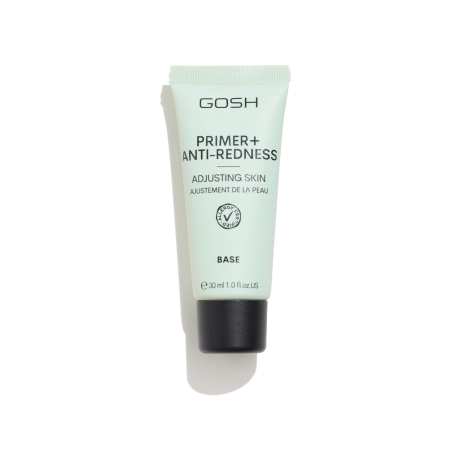 GOSH – Primer+ Anti-Redness – Korrigierende Make-up-Basis – 30 ml