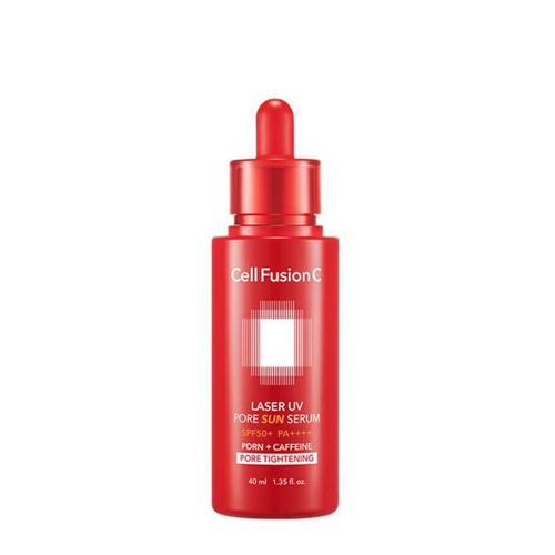 Cell Fusion C – Laser UV Pore Sun Serum SPF50+ PA++++ – Schützendes, glättendes und porenverfeinerndes Serum SPF50+ PA++++ – 40 ml