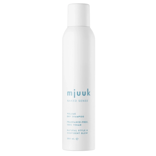 Mjuuk - Naked Sense Fragrance-free Volume Dry Shampoo – Volumen Trockenshampoo für Haare – Unparfümiert – 250 ml