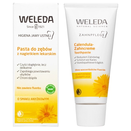 WELEDA - Zahnpasta mit Ringelblumenextrakt - 75ml