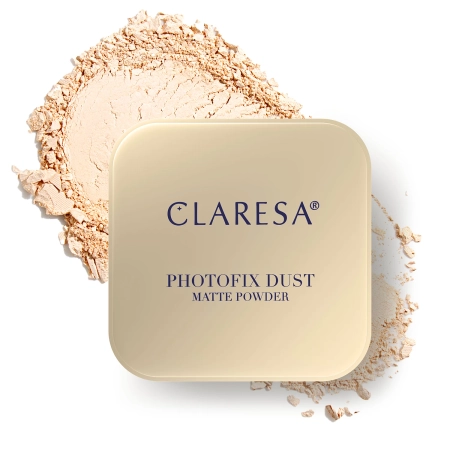 Claresa - Photofix Dust Matte Powder - Mattierendes, loses Puder - Universal - 8g