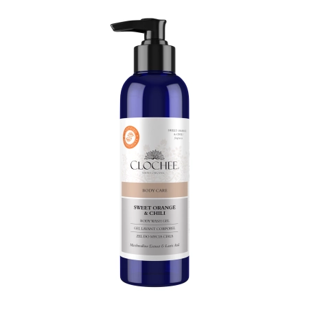 Clochee - Body Wash Gel - Körperwaschgel - Sweet Orange & Chili - 250ml