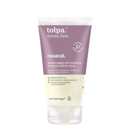 Tolpa - Dermo Face Rosacal - Stärkendes Mizellen-Gel für Gesicht und Augenreinigung - 150ml