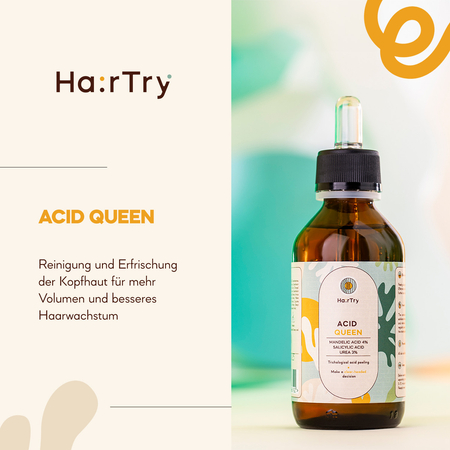 HairTry - Acid Queen - Trichologisches Säurepeeling für die Kopfhaut - 100ml
