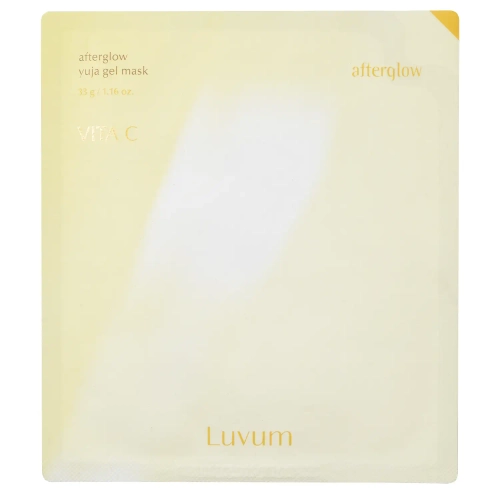 Luvum - Afterglow Yuja Gel Mask - Erhellende Hydrogel-Maske - 1 Stk/33g