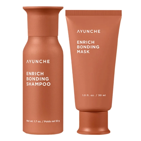 Ayunche - Enrich Bonding Mini Kit - Set mit nährenden Haarprodukten - Mini - 50g+30ml