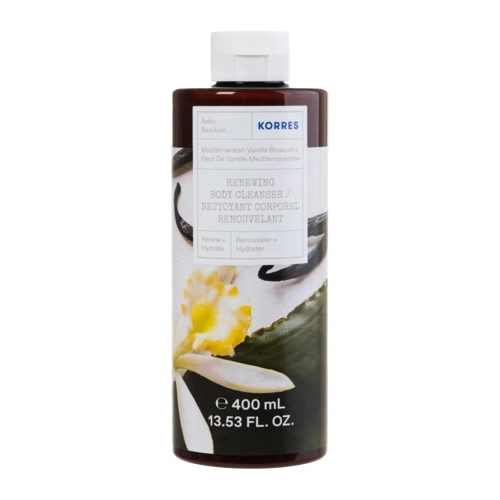 Korres - Mediterranean Vanilla Blossom Renewing Body Cleanser – Duschgel – 400ml