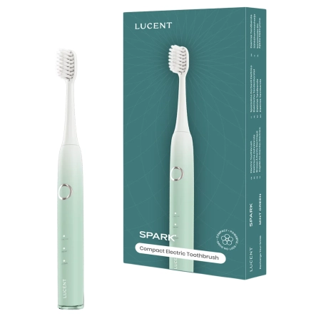 Lucent – Spark Sonic Electric Toothbrush – Schallzahnbürste – Mint Green – 1 Stück