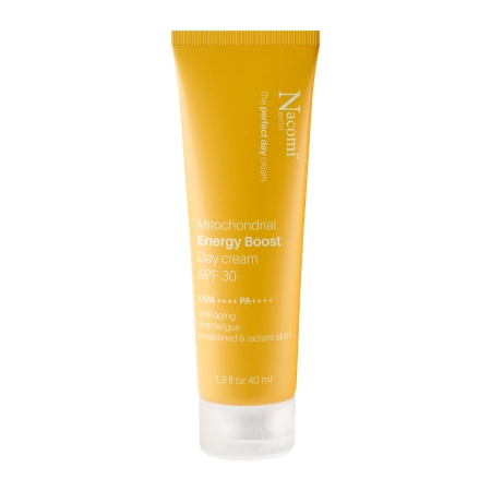 Nacomi - Energy Boost - Energie spendende Creme mit Mitochondrienschutz LSF30 - 40ml