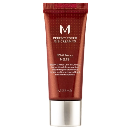 Missha - M Perfect Cover BB Cream SPF42/PA+++ - Abdeckendes BB Cream - No.19 Cool Ivory - 20ml