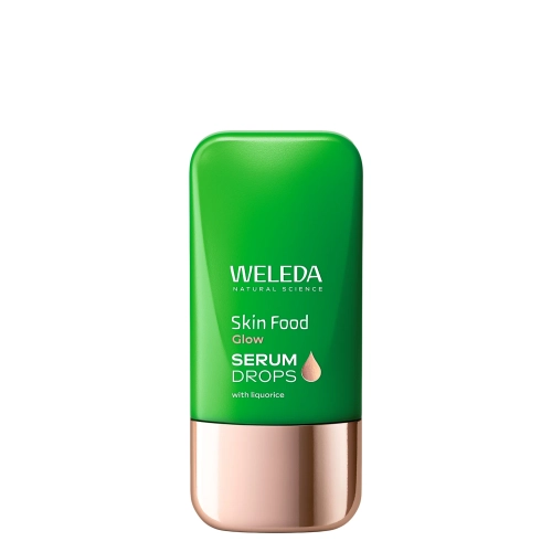 WELEDA - Skin Food Glow Serum Glow – Aufhellendes Serum in Tropfenform – 30 ml