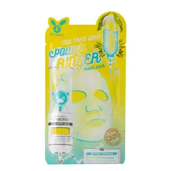 Elizavecca - Teebaum Deep Power Ringer Mask Pack - Teebaumwasser Tuchmaske - 23ml
