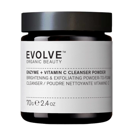 Evolve Organic Beauty - Enzyme + Vitamin C Cleansing Powder- Reinigendes Gesichtspulver mit Vitamin C - 70g