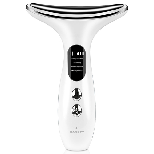 Garett Beauty - Lift Skin Pro - Sonic-Gesichts- und Halsmassagegerät - White