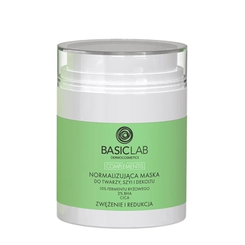 BasicLab - Complementis - Normalisierende Maske für Gesicht, Hals und Dekolleté - 50ml
