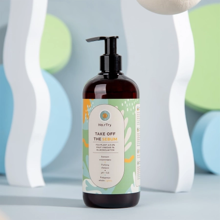 HairTry - Take Off The Sebum - Reinigendes Shampoo - 500ml 