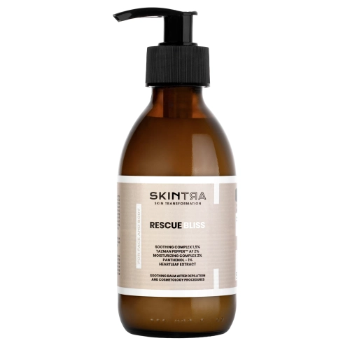 SkinTra - Rescue Bliss - Balsam nach Enthaarung und kosmetologischen Behandlungen für Gesicht und Körper - 200ml
