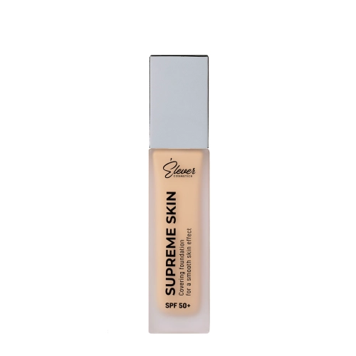 Elever Cosmetics - Supreme Skin SPF50+ - Leichte Foundation mit Filter - Beige - 30ml