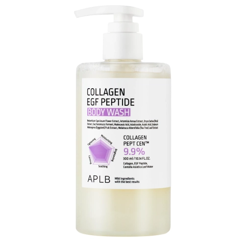 APLB - Collagen EGF Peptide Body Wash - Feuchtigkeitsspendendes und straffendes Duschgel - 300 ml