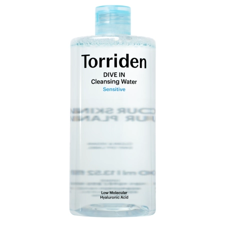 Torriden - Dive In - Low Molecular Hyaluronic Acid Cleansing Water - Feuchtigkeitsspendendes Mizellenwasser - 400ml 