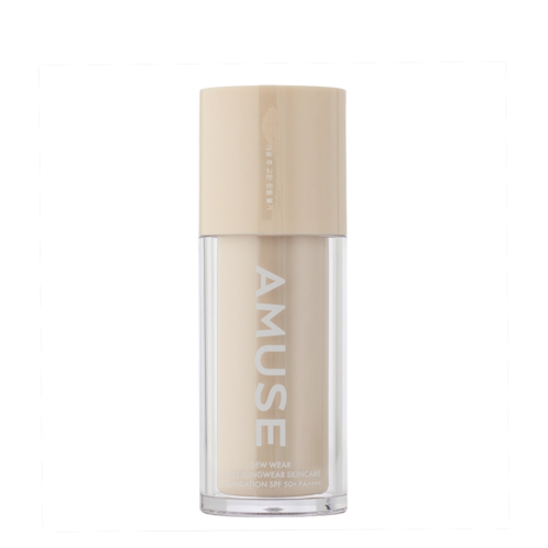 Amuse - Dew Wear Foundation SPF50 PA++++ - Foundation mit Gel-Konsistenz - 01 Pure - 35ml