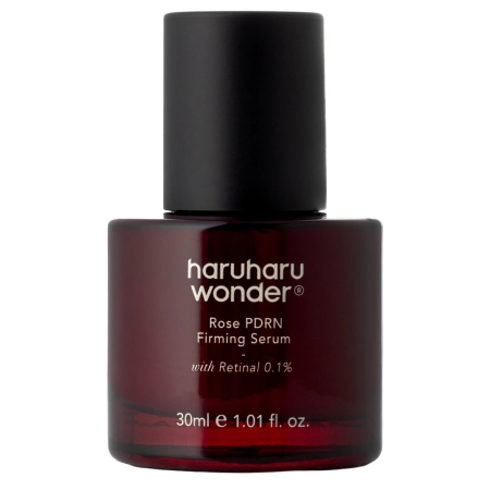 Haruharu Wonder – Rose PDRN Firming Serum – Straffendes Serum mit 0,1 % Retinal und PDRN – 30 ml