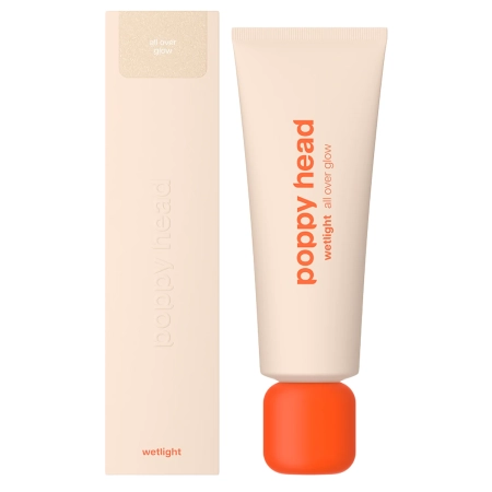 Poppy Head - Wetlight All Over Glow - Flüssiger Highlighter für Gesicht und Körper - 01 Glowsecco - 50ml