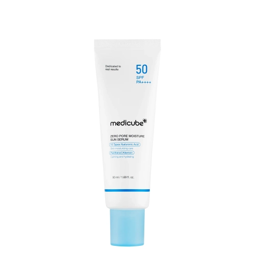 Medicube - Zero Pore Hydrating Sun Serum - Feuchtigkeitsspendendes Sonnenschutzserum zur Porenverfeinerung - 50 ml