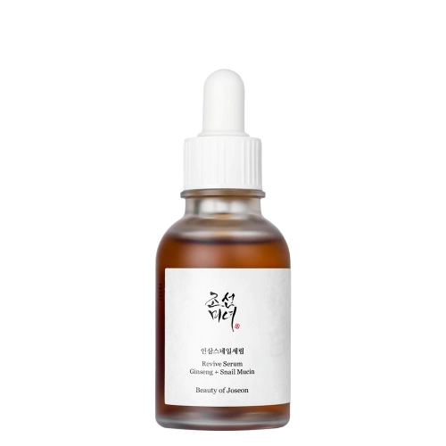 Beauty of Joseon – Ginseng + Schneckenschleim-Serum – Regenerierendes Gesichtsserum mit Ginseng – 60 ml