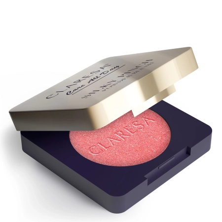 Claresa – Care All Day Silky Pinch Powder Blush – Puder-Rouge für die Wangen – Lumi Peach 03 – 2 g