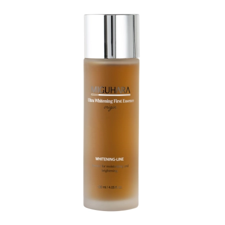 Miguhara - Ultra Whitening First Essence Origin - Aufhellende Essenz mit Niacinamid - 120ml