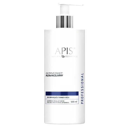 Apis - Professional - Cleansing Micellar Water for Face and Eye Make-up Removal  - Reinigungsmizellenwasser für Gesicht und Augen-Make-up-Entfernung - 500ml
