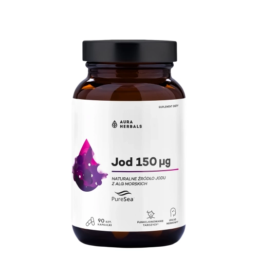 Aura Herbals - PureSea - Jod 150 μg - Kapseln - 90 Stück