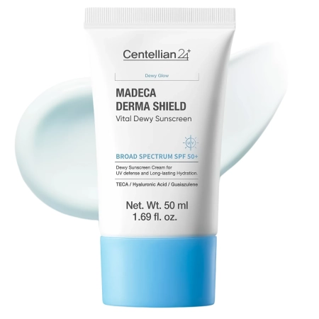 Centellian24 - Madeca Derma Shield Safe Moisture Sun Cream - Feuchtigkeitsspendende Gesichtscreme mit SPF 50+ PA++++ - 50 ml 