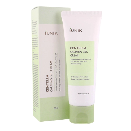  iUNIK - Centella Calming Gel Cream - Lindernde Gel-Creme mit Centella Asiatica - 60ml