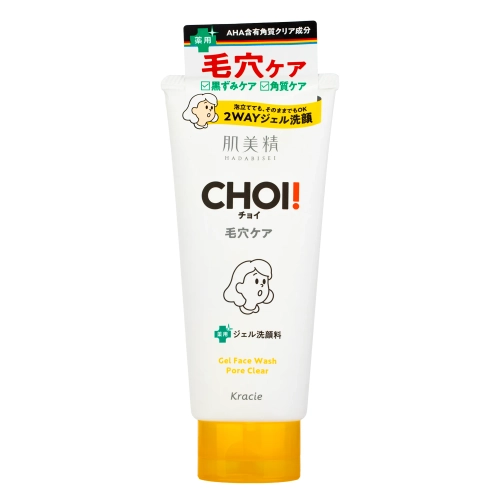 Kracie - Hadabisei CHOI Pore Care Gel Face Wash - Reinigendes Gesichtswaschgel - 110 g