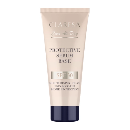 Claresa - Protective Serum Base SPF 30 - Feuchtigkeitsspendende Serum-Basis fürs Gesicht mit LSF 30 - 30ml