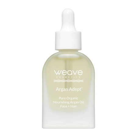 Weave Cosmetics - Argan Adept - Organisches Gesichts- und Haaröl - Kaltgepresst und Deodoriert - 30ml